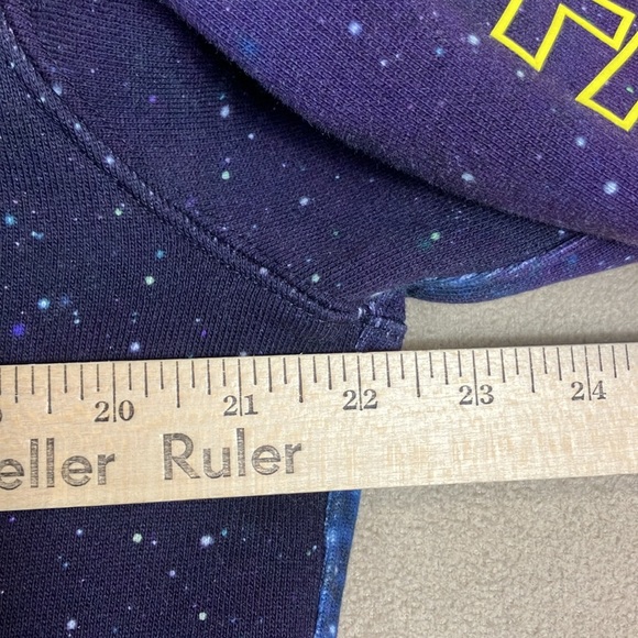 Levi’s Strauss x Star Wars Allover Galaxy Print Spell-out Hoodie Men’s size M - Picture 12 of 14